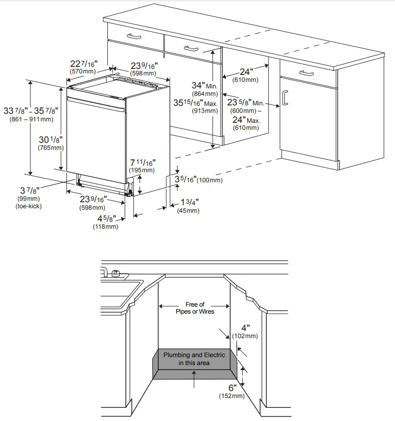 beko DDT38532X Tall Tub Dishwasher Fig 1