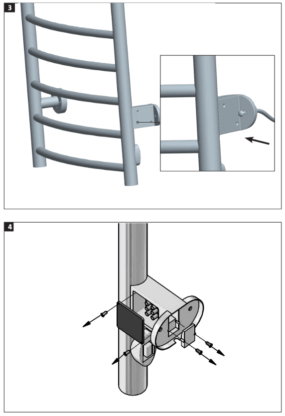 CUR AQUA 007228 Heated Towel Rail - fig3