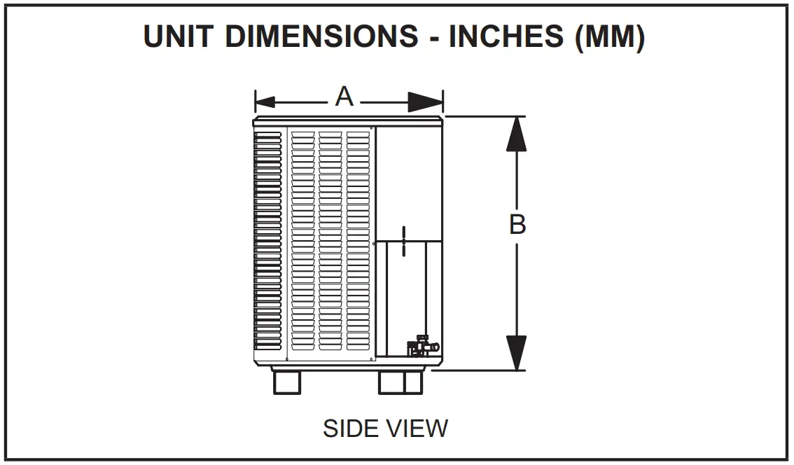 UNIT DIMENSIONS