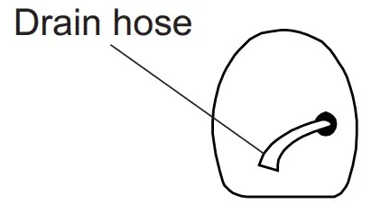 ausclimate WDH-716DE Dehumidifier - drain