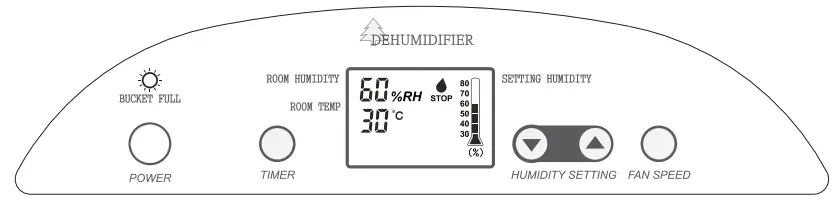 ausclimate WDH-716DE Dehumidifier - float