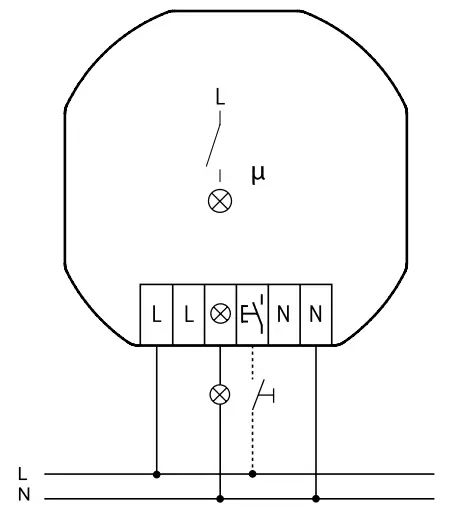 Eltako FL62NP-230V Wireless Light Actuator - fig