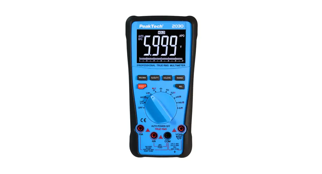 Peaktech 2030 Digital Multimeter User Manual