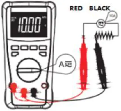 PeakTech 2030 Digital Multimeter - measurement value