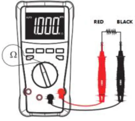 PeakTech 2030 Digital Multimeter - measurement value1