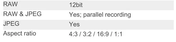 OLYMPUS STYLUS 1s Compact Digital Camera - Recording Formats