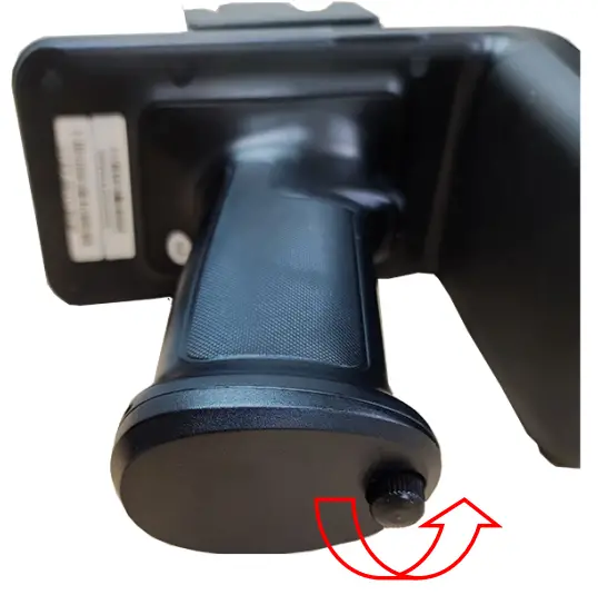 MARSON MR18 UHF Sled Reader - Charging the battery 1