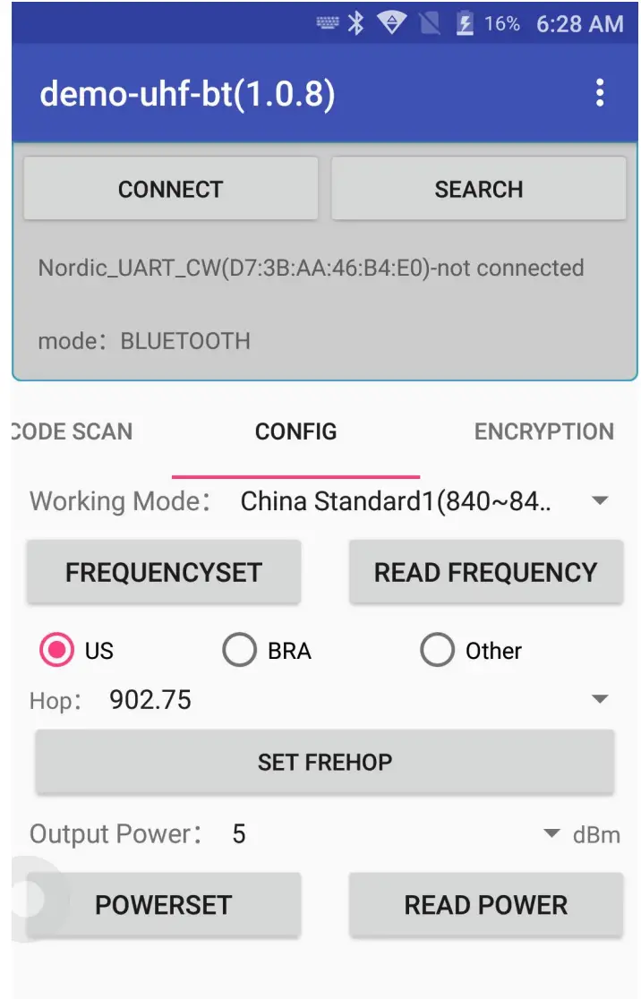 MARSON MR18 UHF Sled Reader - app 4