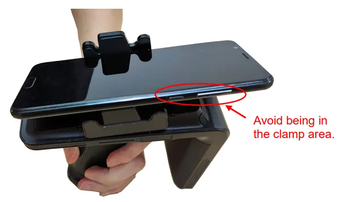 MARSON MR18 UHF Sled Reader - buttons