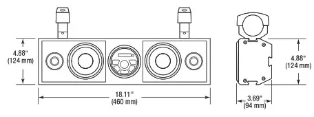 Planet Audio PSX18 All-Terrain Sound System - Diemsensor