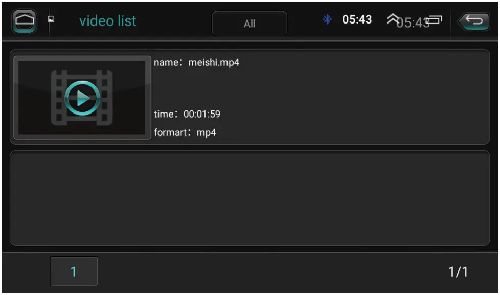 KROAK K-CS01 - Music player