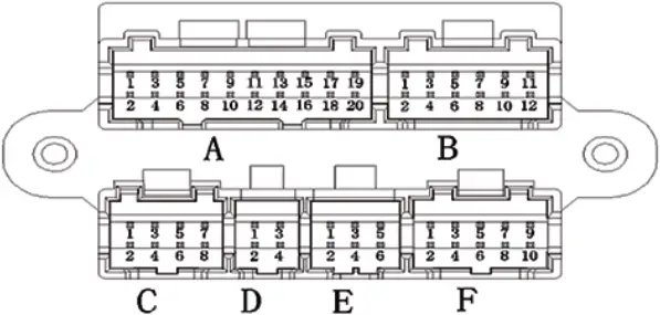 KROAK K-CS01 - Wiring diagram 1