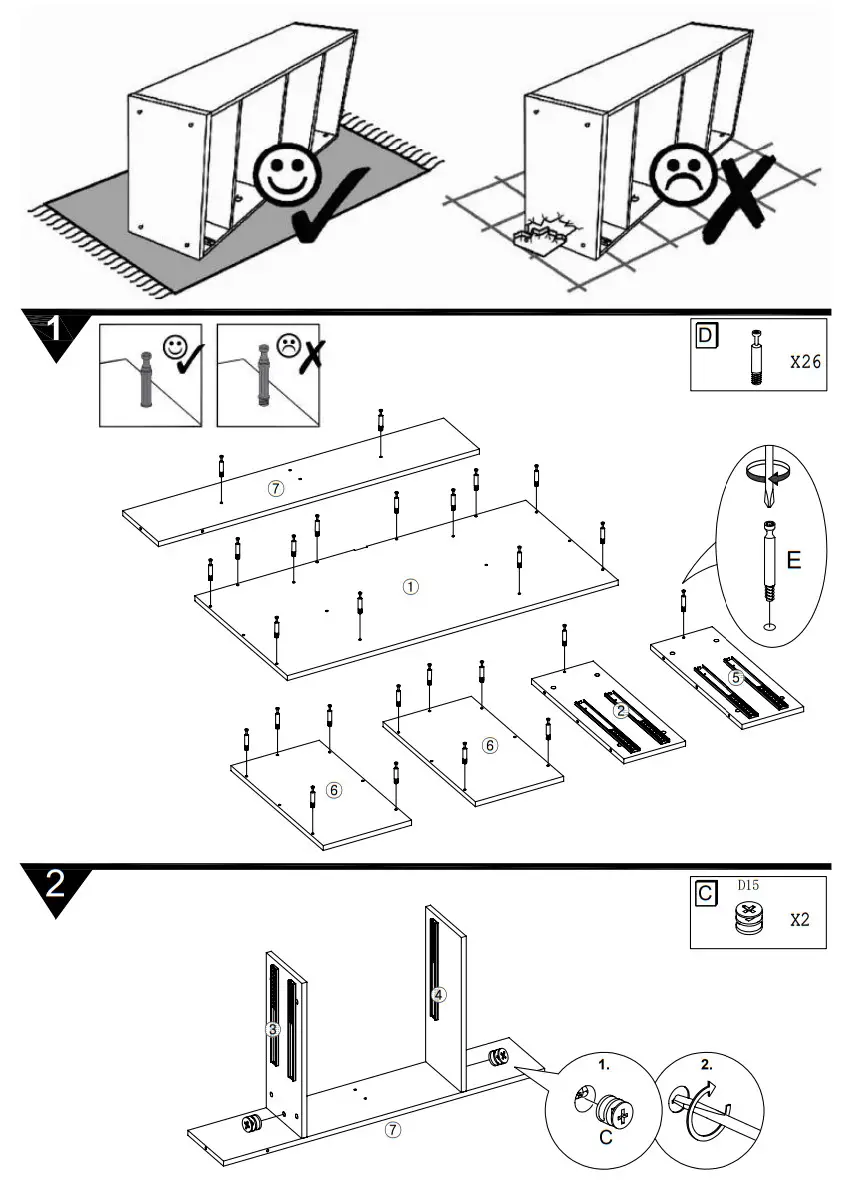 OTTO 1482662287 Douxmi Dressing Table - Figure 3