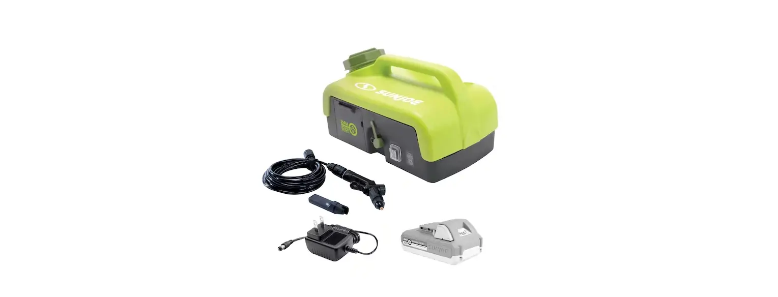 Sun Joe 24v-psw25 24v Max*2.5-gal Portable Spray Washer User Manual Sun Joe 24v-psw25 24v Max*2.5-gal Portable Spray Washer User Manual