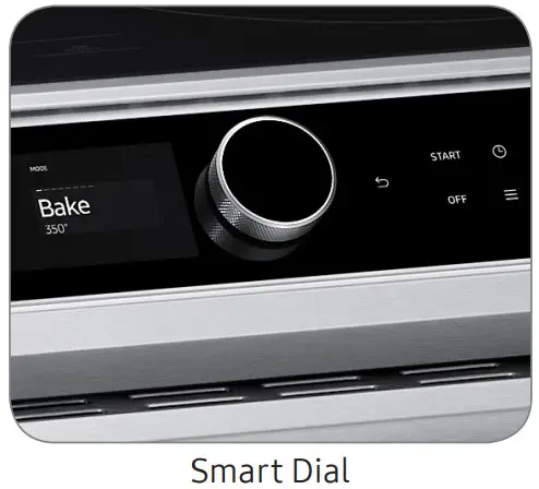 SAMSUNG NE63T8911SS 6.3 cu. ft. Smart - Smart Dial