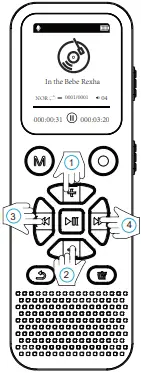 dgtenk L77 48GB Digital Voice Activated Recorder 10