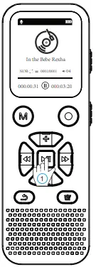 dgtenk L77 48GB Digital Voice Activated Recorder 11