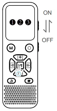 dgtenk L77 48GB Digital Voice Activated Recorder 7