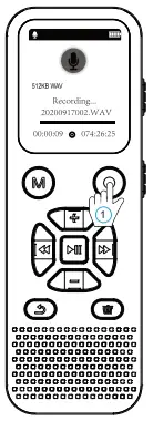 dgtenk L77 48GB Digital Voice Activated Recorder 8