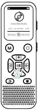 dgtenk L77 48GB Digital Voice Activated Recorder 9