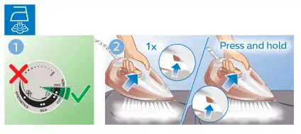 PHILIPS GC4909 Series Steam Iron fig4