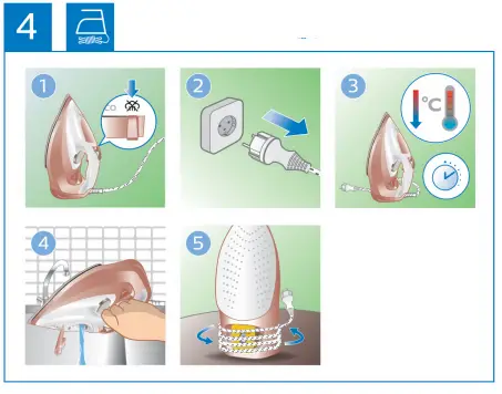 PHILIPS GC4909 Series Steam Iron fig7