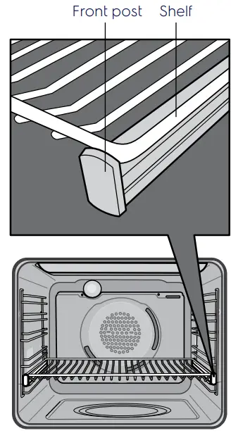 Electrolux EVE614 Multifunction Oven with Knob - Drop the front
