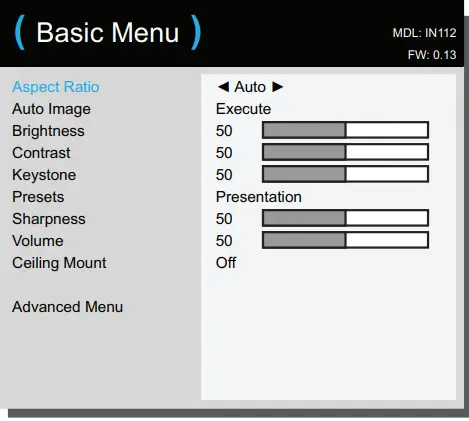 InFocus IN114 Portable DLP Projector-16