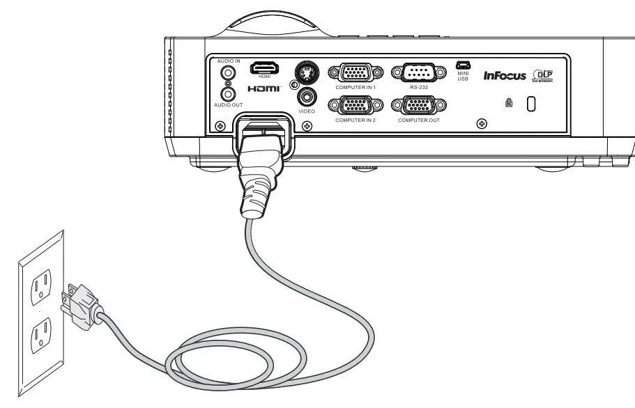 InFocus IN114 Portable DLP Projector-20