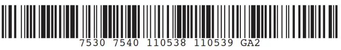 NOVY 7530 Island Mounted Phantom Cable - bar code