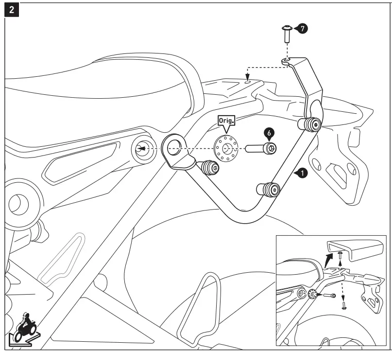 SW MOTECH BC HTA 07 512 20000 Side Saddlebag - fig 1