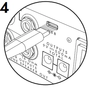 Blackstar AMPED1 100W Guitar Amp Pedal - Fig3