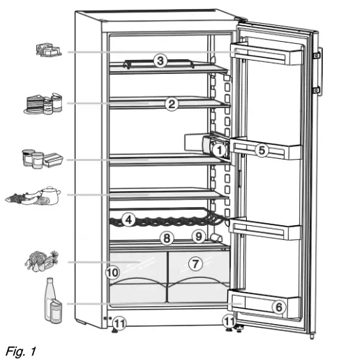 LIEBHERR K 2340 Fridge - Fig