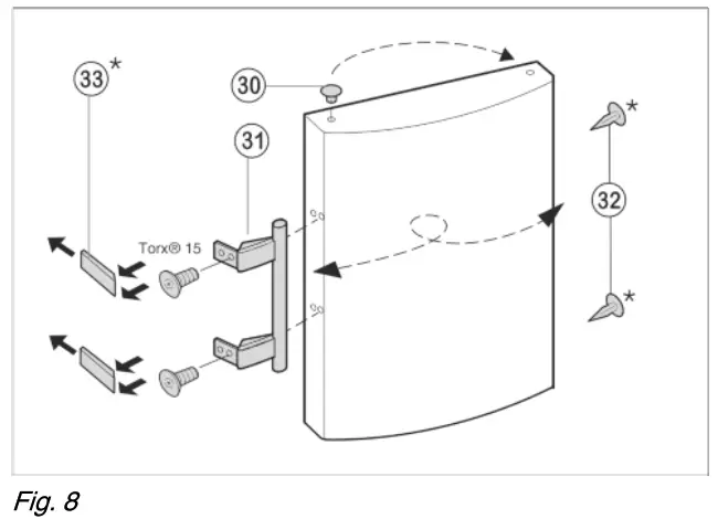 LIEBHERR K 2340 Fridge - handle