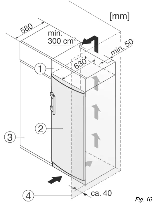 LIEBHERR K 2340 Fridge - row of units