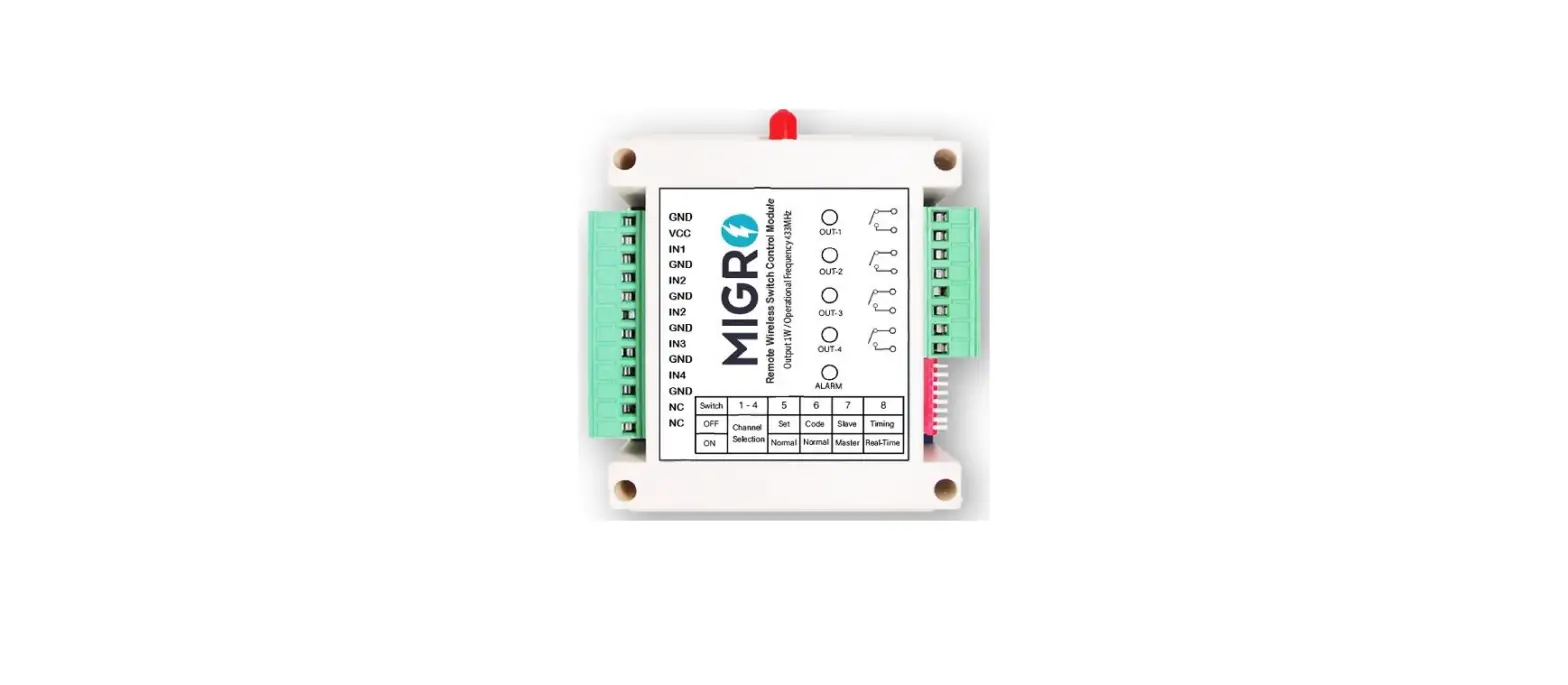 Electro Depot 154 Manuals Migro Wireless Controls User Manual Electro Depot 154 Manuals Migro Wireless Controls User Manual