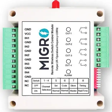 ELECTRO DEPOT 154 Manuals Migro Wireless Controls