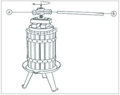 Grouw 70228 18 Strong Juice Press Instruction Manual - Thread the angle iron