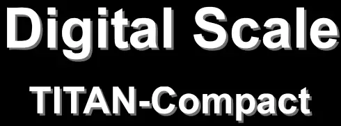 AND SK-1000WP Digital Scale Titan Compact - LOGO 2