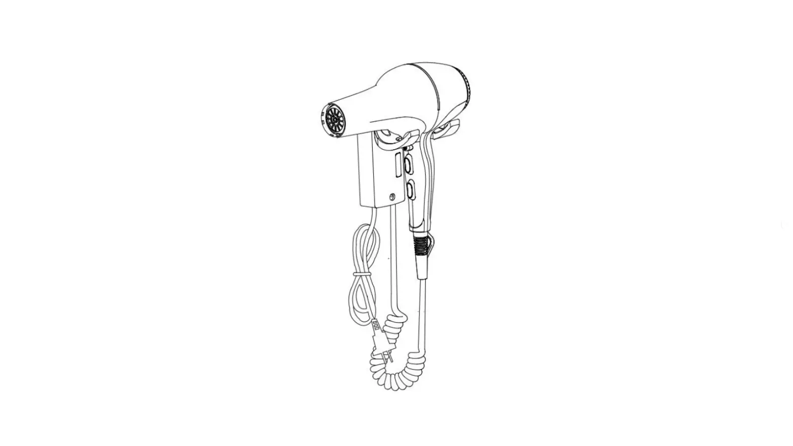 Morris Mphd-6264 Hotel Series Wall Mounted Hair Dryer Instruction Manual