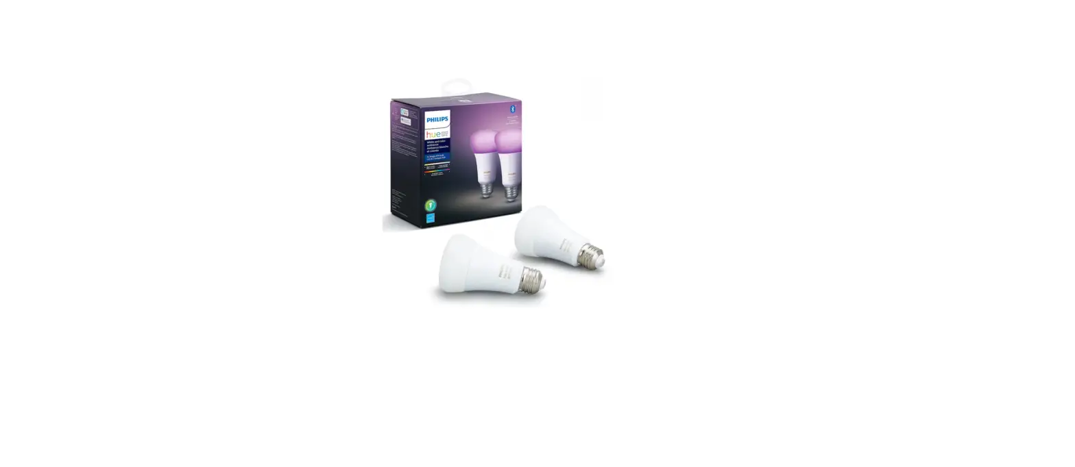 Philips Hue Ambiance 2-pack A19 Led Smart Bulb User Guide