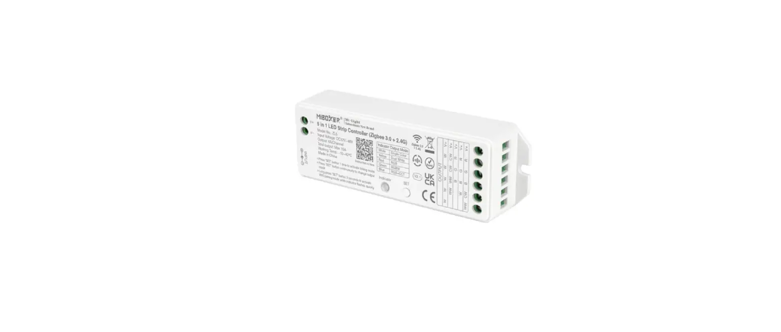 Miboxer 5 In 1 Led Controller Zigbee 3.0 Plus 2.4g Instruction Manual