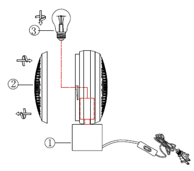 TREND TT80123 Table Lamp 1