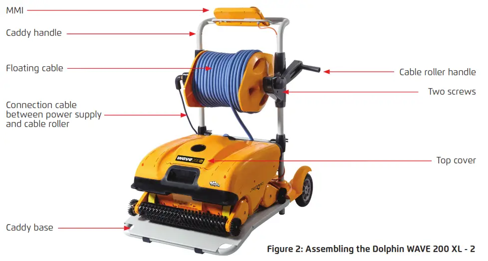 maytronics Dolphin WAVE 200 XL Pool Cleaner - 1