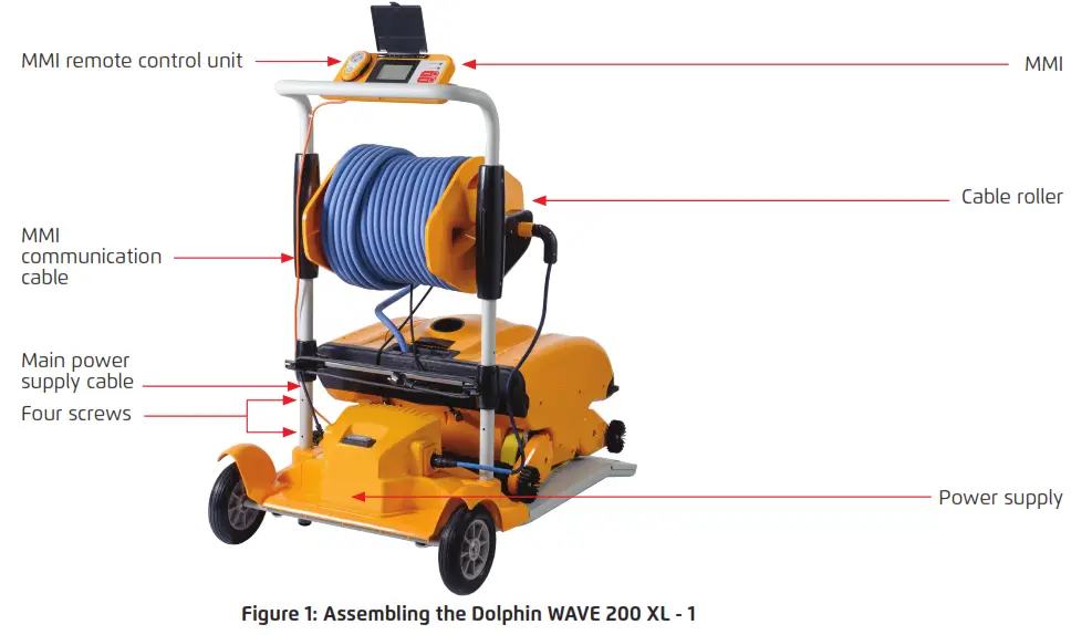 maytronics Dolphin WAVE 200 XL Pool Cleaner - 2