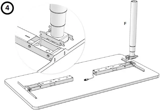 ekomia Levi Electric Height Adjustable Desk-6