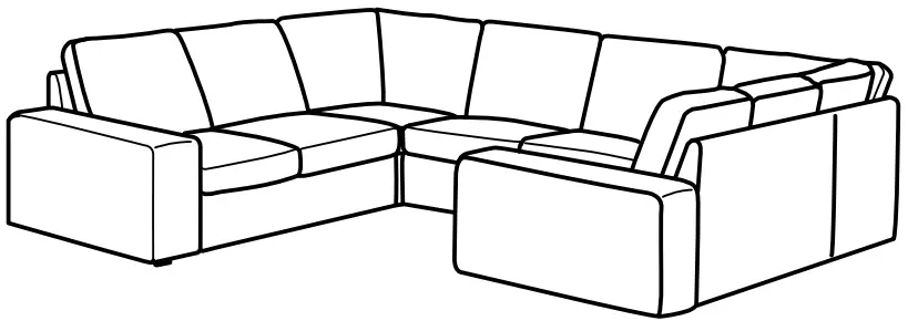 IKEA 394.405.93 KIVIK Sofa - KIVIK Sectional2