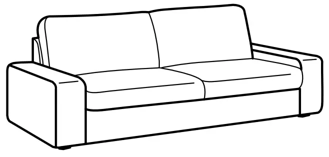 IKEA 394.405.93 KIVIK Sofa - KIVIK Sofa