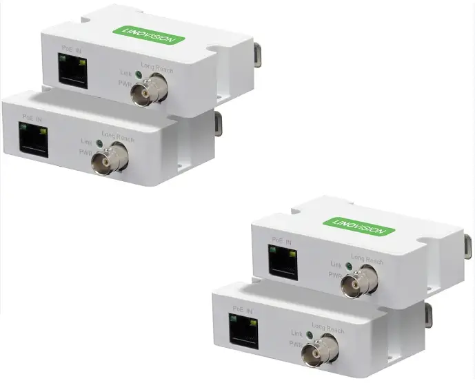 LINOVISION S07EF31KSL POE IP Over Coax Converter