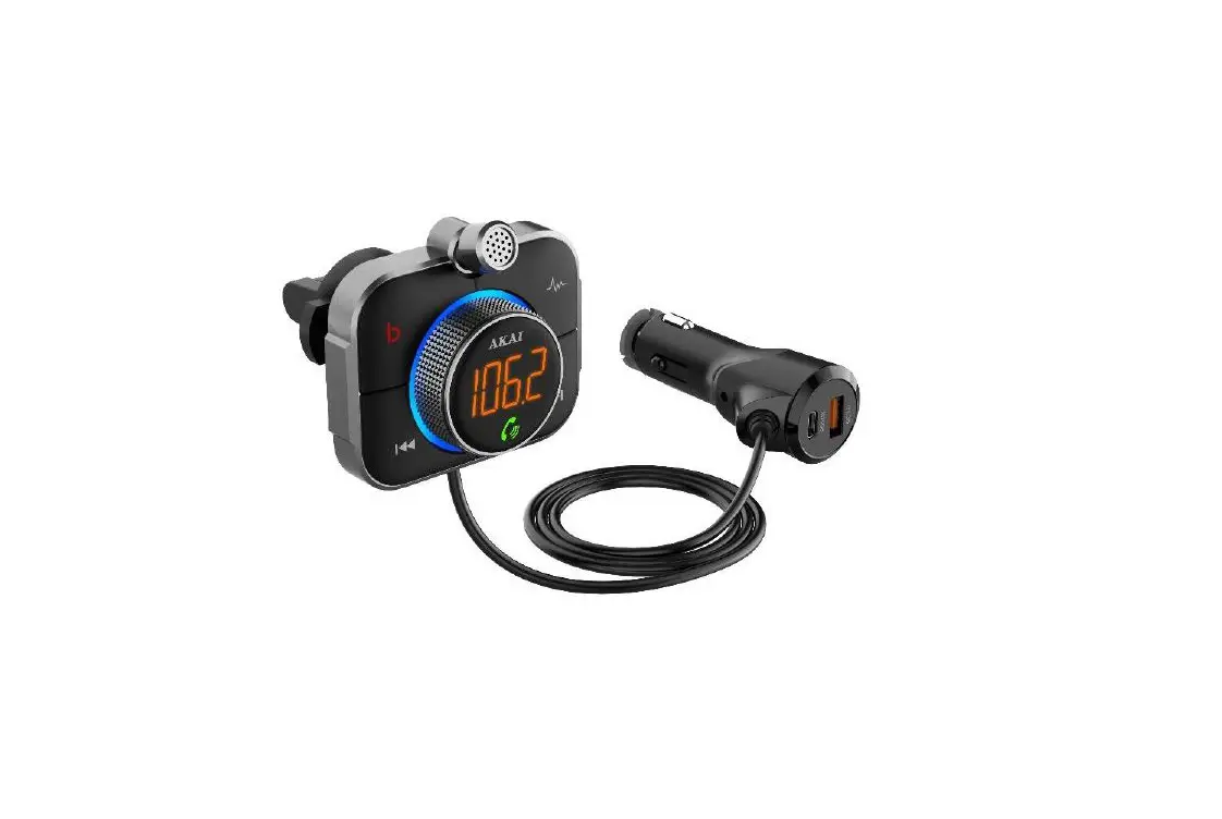 Akai Fmt-95bt Fm Transmitter And Bluetooth Car Kit User Manual Akai Fmt-95bt Fm Transmitter And Bluetooth Car Kit User Manual
